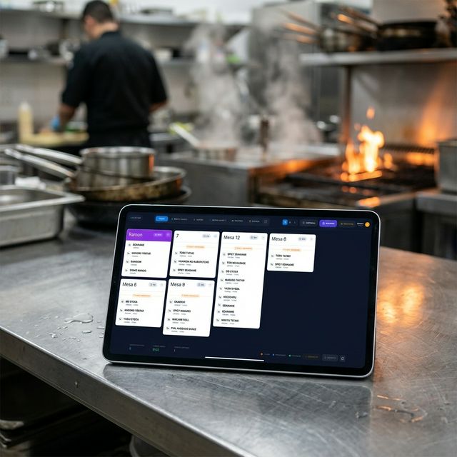 GastroGenius KDS - iPad en cocina profesional
